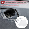 Mercedes-Benz E320 (1994-2006) White 1 x Front Right Washer Nozzle Cover