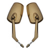 Harley Touring Electra Road King Glide Gold Rear-View Mirrors (1982-2024)