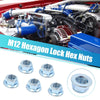 Cars & Motorcycles Lock Nut Fasteners / 5pcs M12 Hex / Metal