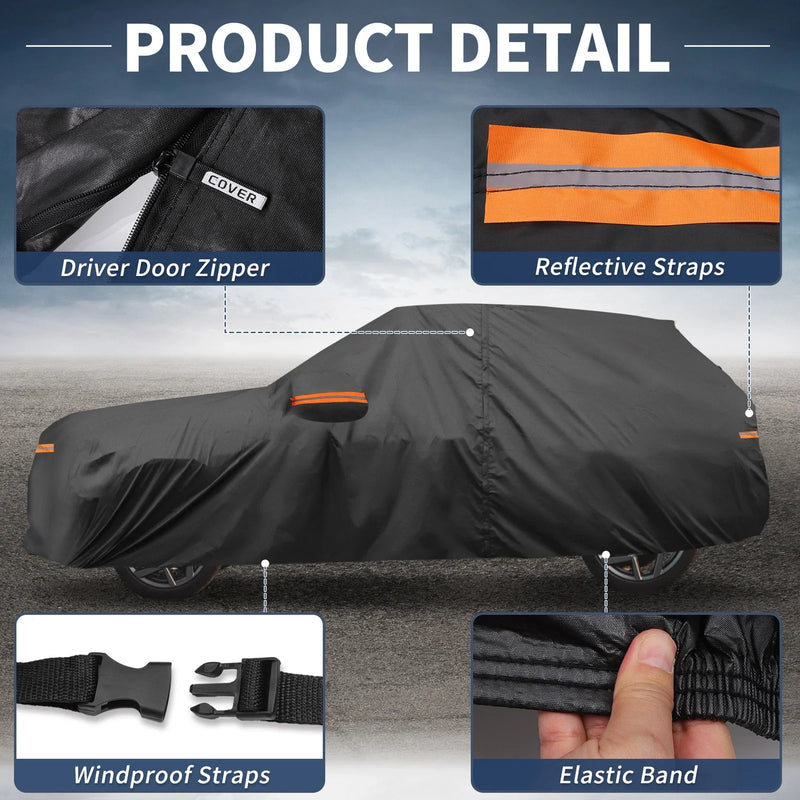 Ford Explorer Waterproof Aluminum Film Car Cover (2011-2023)