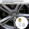 Volvo Wheel Lock Lugnut with 19mm Adapter Key Socket