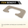 Ford F-250 F-350 (1999-2009) - Brown Cup Holder Armrest Pad