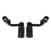 Harley Softail Mustache Engine Guard Crash Bar Footpegs Clamps (2000-2017)