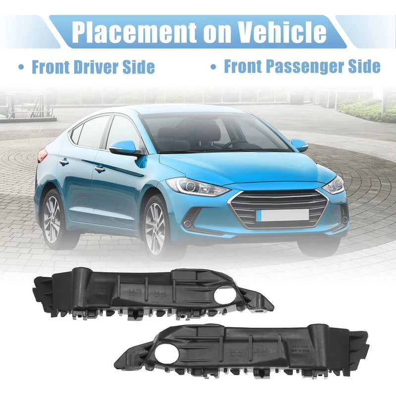 Hyundai Elantra Front Bumper Mounting Support Bracket (2011-2016)