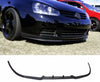 VW Golf Mk5 Cupra R Front Bumper Lip 3 Pcs (2006-2010)
