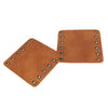 Harley Cafe Racer 22mm Leather Hand Grips Covers