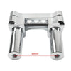 Harley Road Glide Softail 4" Chrome Handlebar Riser 1" Top Clamp (2001-2023)