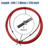 Yamaha Red 1 x 24ft 276 Inch Marine Type Shift Remote Control Box Cable