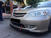 Honda Civic (2003-2006) 2 Piece Pc Laguna Front Bumper Splitter