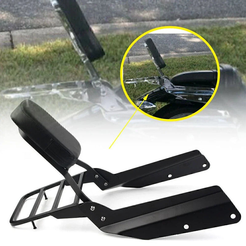 Honda VTX1300 VTX1800 Sissy Bar Backrest & Luggage Rack (2002-2009)