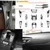Audi A6 C7 5D / Carbon Fiber / Interior Trim Stickers (2012–2018)
