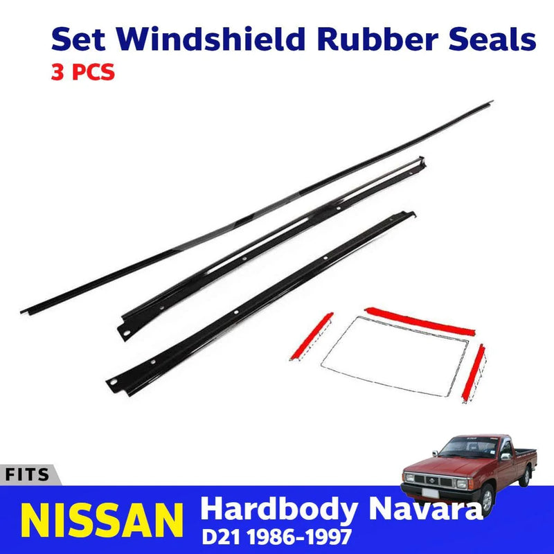 Windshield Reveal Moulding Front Fits Nissan Navara D21 Pickup Ute 1986-97 D10