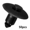 Ford Lincoln 50pcs Nylon Cowl Push Type Retainer Clips