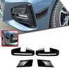 BMW 4 Series G22 G23 M Sport Gloss Black Air Vent Trims (2020-2024)