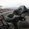 Harley Touring Road Street Glide Driver Passenger Seat & Backrest (14-23)