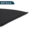 Kia Rio Door Anti Kick Pad Sticker Protector Black 2011-2015 1 Set
