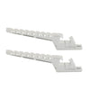 Surron Light Bee X / S X / L1E Silver Passenger Footpeg Extensions (2020-2023)