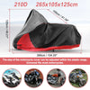 Harley Street Glide FLHX FLTR Touring 2 in 1 Motorcycle Cover Protector