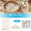 Candle Making Supplies Crafts 100% Pure Soy Wax 5KG Bulk