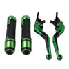 Kawasaki ZX6R / 636 Extendable Brake Clutch Levers & Handlebar Grips
