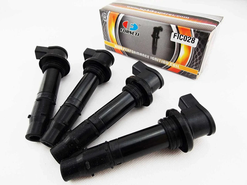 YAMAHA V-MAX 1200 4 x FORSETI Ignition Stick Coil Spark Plug Caps (09-10)