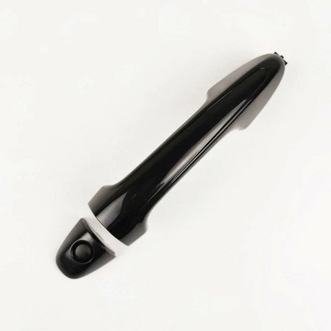 Outer Door Handle Black Gloss Set 4 Fits Toyota Hilux Revo SR5 4D Pickup 2015-19