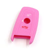 BMW 1 / 3 / 5 / 7 Series Pink Silicone Remote Flip Key Fob Cover