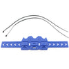 Universal Motorcycle Blue Exhaust Tail Pipe Guard Protector Cover