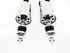 Harley Davidson FXSTD Softail Deuce Chrome Rear Shock Absorbers (00-06)