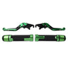 Kawasaki ZX6RR Extendable Brake Clutch Levers & Handlebar Grips (2003-2004)