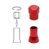 Stem Sleeves + Hex Cap Air-Valve CAP & Sleeve Cover Wheel Stem