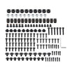 Yamaha YZF R6 (2008-2016) - Metal & Plastic Black Screws Fairing Bolts