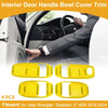 Jeep Wrangler Gladiator 4 x Interior Door Handle Bowl Cover Trim (2018-2023)