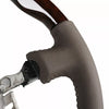 Lexus LX470, Land Cruiser Steering Wheel Dark Wood Grain Leather Grip (1998-2007)