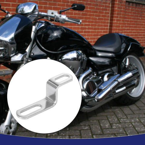 Motorcycle 120mm 30mm 0.8in 1.18in Exhaust Bracket Z-Shape Mounting
