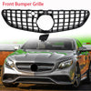 Mercedes Benz S-Class C217 W217 S63 S65 Black GT Grille Cover (2015-2017)
