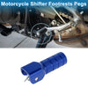 Suzuki RM-Z Shifter Footrests Pegs 1 Pc Blue