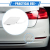 BMW 3 F30 White Rear Bumper Tow Hook Eye Hole Cover Cap (2012-2015)