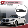 BMW 320i (2012 - 2015) Black 1x Front Right Fog Light Grill