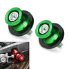 Honda CBR500R CBR600 CBR1000RR - Green 8mm Swingarm Spools