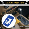 Jeep Wrangler JK JKU Center Console Gear Shift Frame Panel Cover (2007-2018)