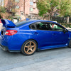 Subaru WRX STI (2014-2021) 2 x Carbon Look Rear Window Louver Trim