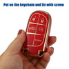 Dodge Charger Challenger Dart TPU 5 Button Keyless Entry Remote Cover (2011-2023)