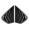 BMW X6 Gloss Black / Rear Side Window Louver Vent Cover Trim (2008–2014)
