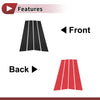 Lexus RX (1998-2002) 4 x Pcs Black Front Left Right Door Pillar Window Trim