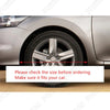 Car 4 Pcs Black Flame Fender Stickers Decal (No Year Specified)