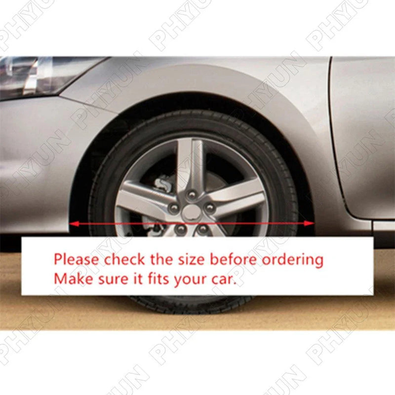 Car 4 Pcs Black Flame Fender Stickers Decal (No Year Specified)