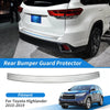 Toyota Highlander Rear Bumper Guard Protector Door Entry Guard (2015-2019)