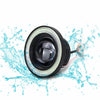 Car with Yellow Angel Eyes 3.5" COB LED Fog Light Projector (2010-2023)