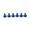 Bike Motorcycle 6 x Blue Titanium M6x30mm Torx Head Bolts